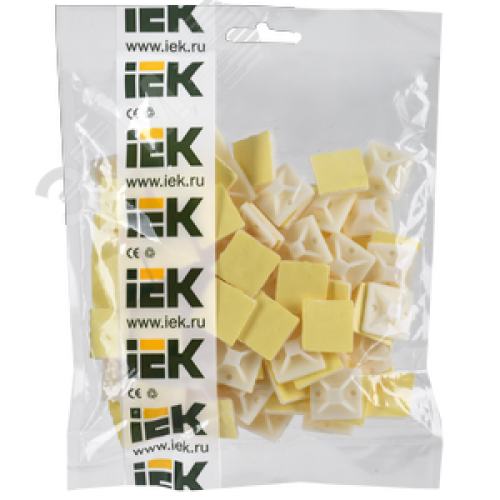 Площадка 20х20 самоклеющаяся под хомуты (100шт)