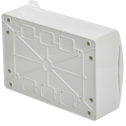 Корпус пластиковый навесной на 12 модулей ЩРН-П-12 IP41 UNION Compact белая дверь