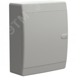 Корпус пластиковый навесной на 18 модулей ЩРН-П-18 IP41 UNION Compact белая дверь