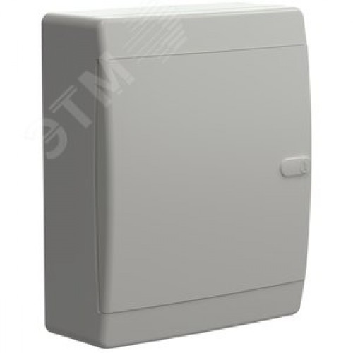 Корпус пластиковый навесной на 18 модулей ЩРН-П-18 IP41 UNION Compact белая дверь