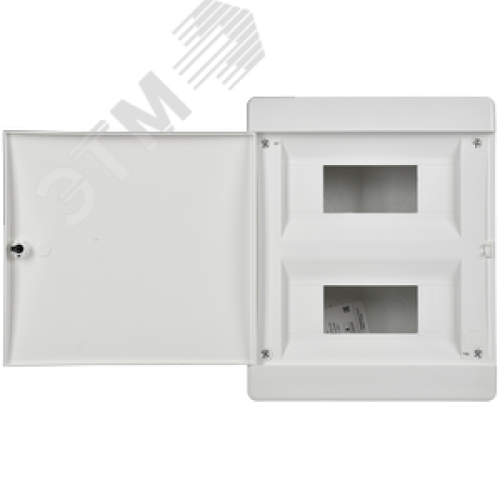 Корпус пластиковый встраиваемый на 18 модулей ЩРВ-П-18 IP41 UNION Compact белая дверь