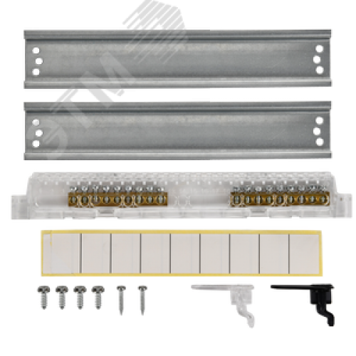 Корпус пластиковый встраиваемый на 18 модулей ЩРВ-П-18 IP41 UNION Compact белая дверь
