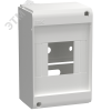 Корпус пластиковый КМПн-4 IP20 без двери белый UNION Mini