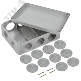 Коробка распределительная 190х140х70 IP55 КМ41244