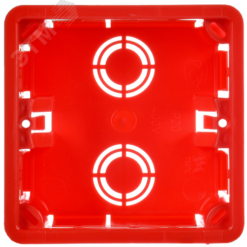 Коробка распределительная 92х92х45 скрытая КМ41001