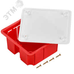 Коробка распределительная 92х92х45 скрытая КМ41001