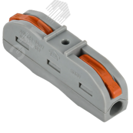 Строительно-монтажная клемма СМК 222-4111 проходная (50шт/упак) IEK