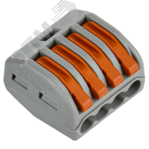 Строительно-монтажная клемма СМК 222-414 (50шт/упак) IEK