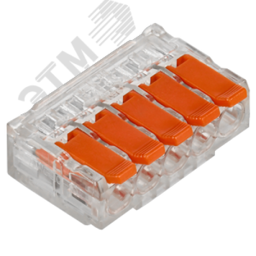 Строительно-монтажная клемма СМК 221-615 IEK