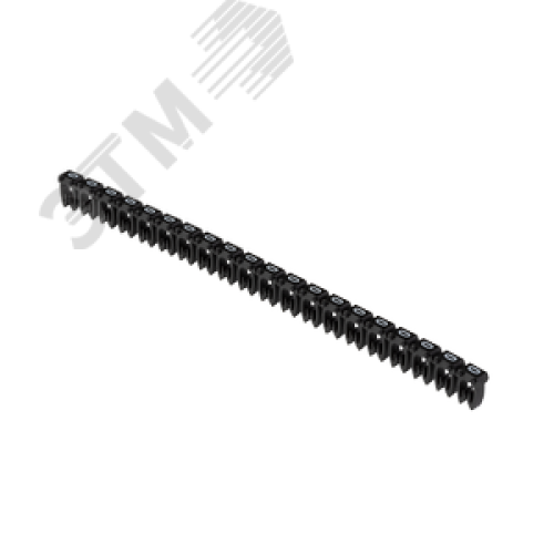 Маркер открытого типа KE 1,5-2,5мм2 символ '0' (500шт/упак) IEK