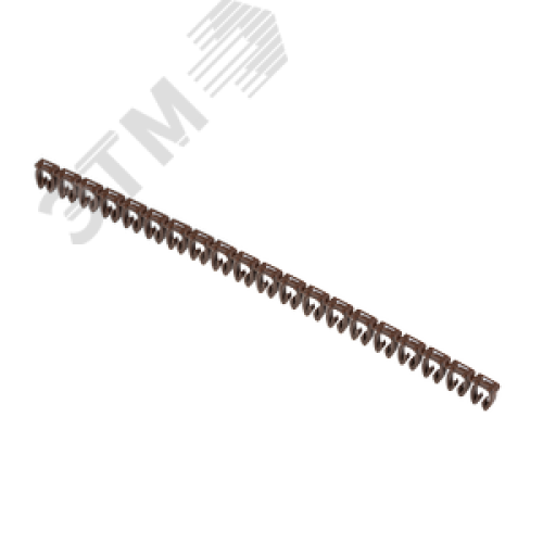 Маркер открытого типа KE 4-6мм2 символ '1' (500шт/упак) IEK