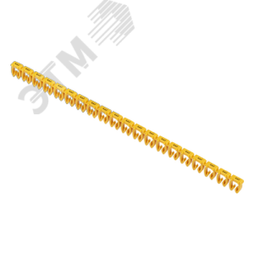 Маркер открытого типа KE 4-6мм2 символ 'E' (200шт/упак) IEK