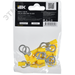Наконечник НКИ 5,5-10 кольцо 4-6мм (20шт/упак) IEK