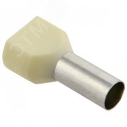 Наконечник НШвИ 2х10-14 слоновая кость НГИ2