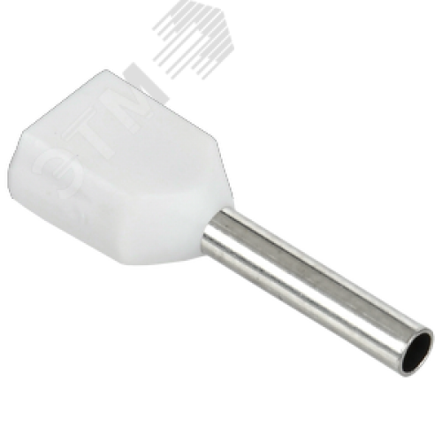 Наконечник-гильза НГИ2 0.75-10 белый (20шт)