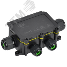 Коробка распред. герметичная WTP-405 6 вводов IP68