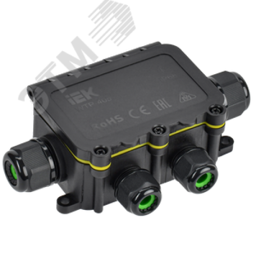 Коробка распред. герметичная WTP-405 6 вводов IP68