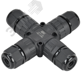 Коннектор кабельный герметичный WTP-108 3 PIN IP68 IEK