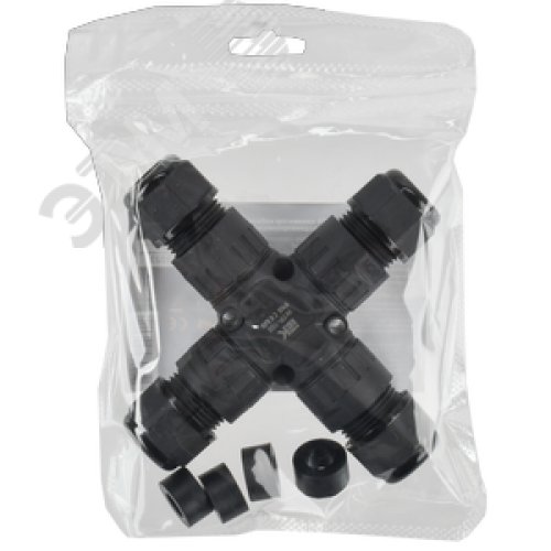 Коннектор кабельный герметичный WTP-108 3 PIN IP68 IEK