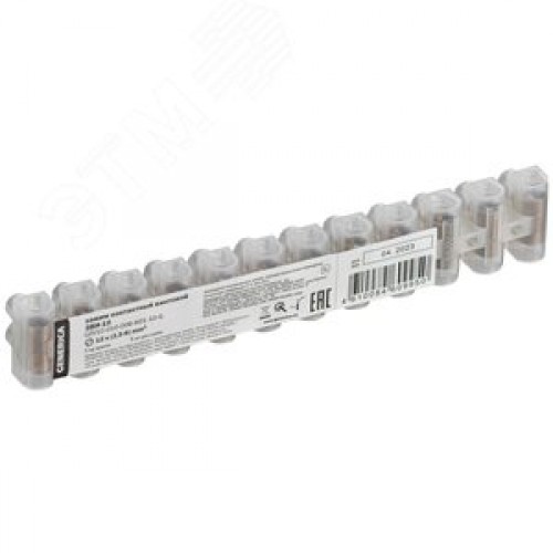 Зажим винтовой ЗВИ-10 2,5-6мм2 12пар GENERICA