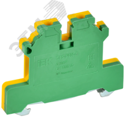 ARMAFIX Клемма винтовая CTS-PEN земля 4мм2 желто-зеленая IEK