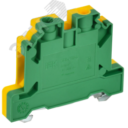 ARMAFIX Клемма винтовая CTS-PEN земля 6мм2 желто-зеленая IEK