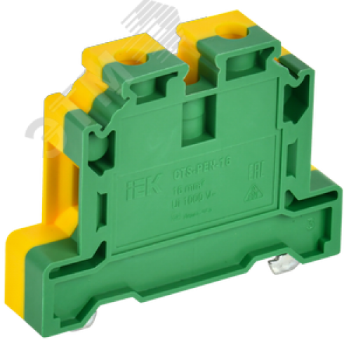 ARMAFIX Клемма винтовая CTS-PEN земля 16мм2 желто-зеленая IEK