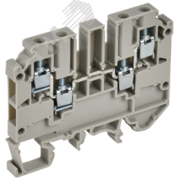 ARMAFIX Клемма винтовая CTS-MC 4 вывода 4мм2 серая IEK
