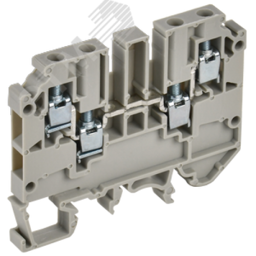 ARMAFIX Клемма винтовая CTS-MC 4 вывода 4мм2 серая IEK