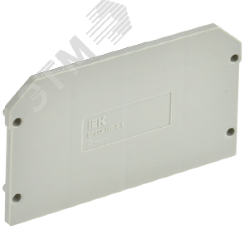 Заглушка для CTS-MC 4 вывода 4мм2 серая IEK