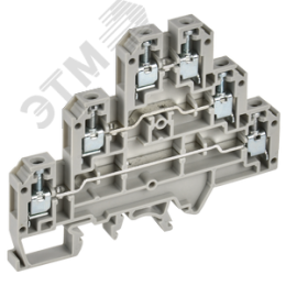 ARMAFIX Клемма винтовая CTS-ML 3 ур. 2,5мм2 серая IEK