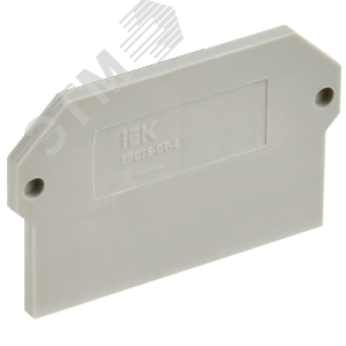 Заглушка для CTS-DT 4мм2 серая IEK