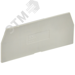 Заглушка для CTS-DT 6мм2 серая IEK