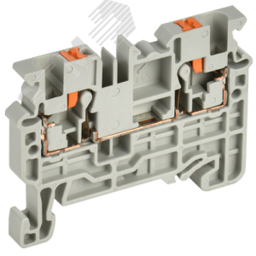 ARMAFIX Клемма пружинная Push-in CP 2,5мм2 серая IEK