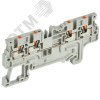 ARMAFIX Клемма пружинная Push-in CP-MC 4 вывода 1,5мм2 серая IEK