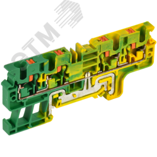 ARMAFIX Клемма пружинная Push-in CP-MC-PEN земля 4 вывода 4мм2 IEK