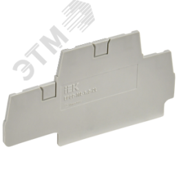 Заглушка для CP-ML 2 ур. 1,5мм2 серая IEK