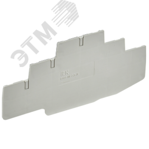 Заглушка для CP-ML 3 ур. 2,5мм2 серая IEK