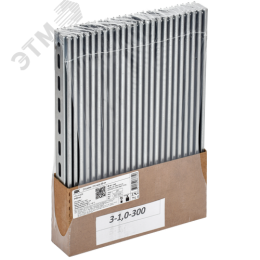 DIN-рейка (30см) оцинкованная 1мм IEK