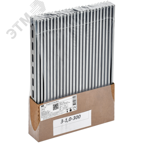 DIN-рейка (30см) оцинкованная 1мм IEK