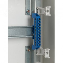 Шина N ноль комбинированный DIN-изолятор типа Стойка ШНИ-8х12-10-КС-С