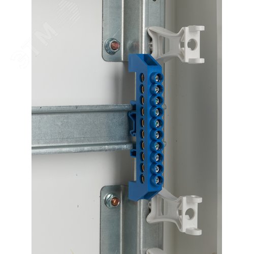 Шина N ноль комбинированный DIN-изолятор типа Стойка ШНИ-8х12-10-КС-С