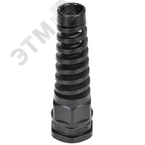 Сальник MGR 22 с гибким отводом d=10-14мм IP68 черный IEK