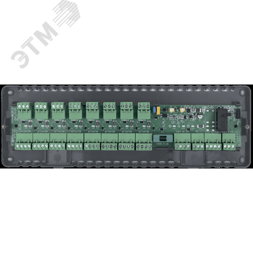 Центр коммутации проводной, на 8 зон отопления, 230В