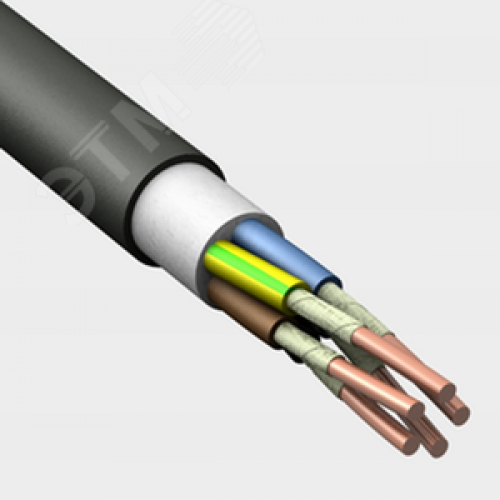 Кабель силовой ВВГнг(А)-FRLS 5х10 (N, PE)-0,66 ТРТС