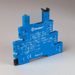 Розетка с винтовыми клеммами с зажимной клетью для реле 34, питание 24В DC