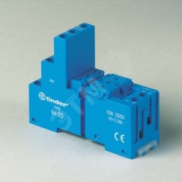 Розетка с винтовыми клеммами с зажимной клетью для реле 55.33, таймера 85.03, применяются модули 86.00, 99.02