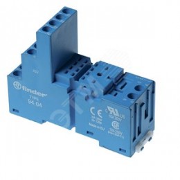 Розетка с винтовыми клеммами с зажимной клетью для реле 55.32, таймера 85.02, применяются модули 86.00, 99.02