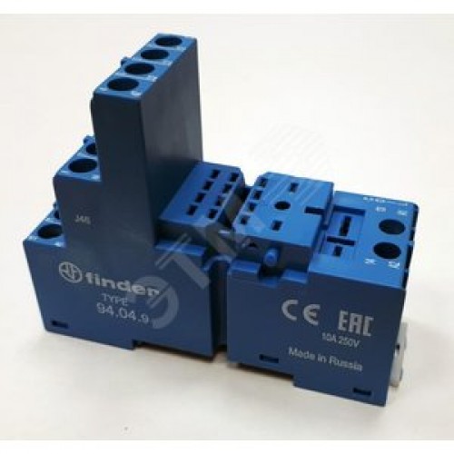 Розетка с винтовыми клеммами с зажимной клетью для реле 55.32, 55.34, таймера 85.02, 85.04, применяются модули 86.00, 99.02