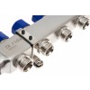 Коллекторная группа SSM-10RF set 10 контуров 1'X3/4' с расходомерами и кронштейнами